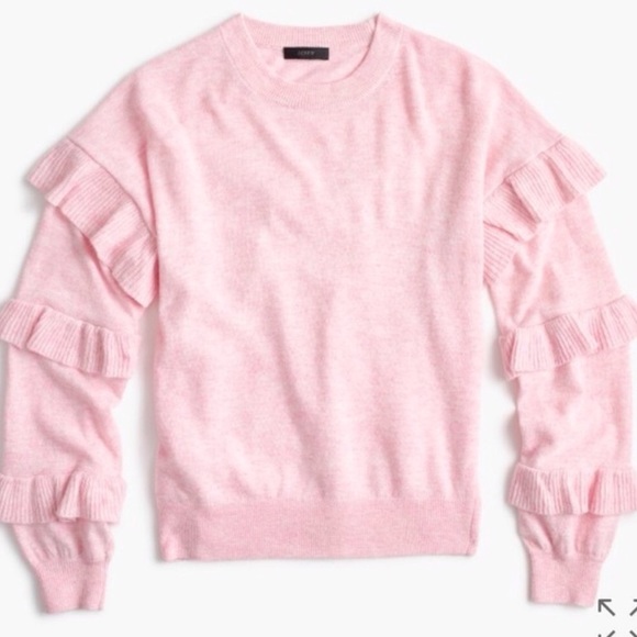J. Crew Sweaters - J Crew Ruffle Sweater